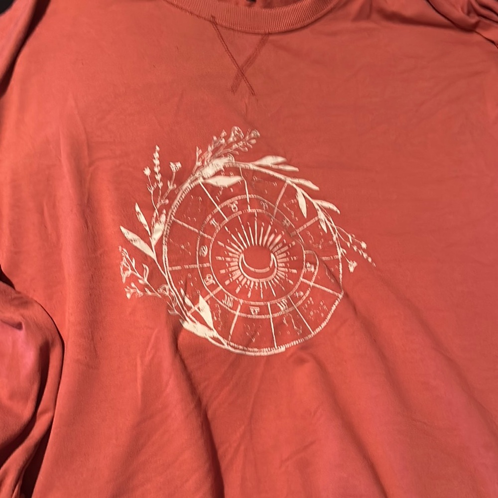 Rust Graphic Sweatshirt